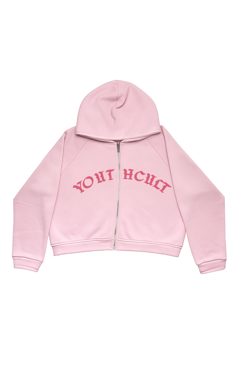BABY PINK CULT ZIPPER JACKET
