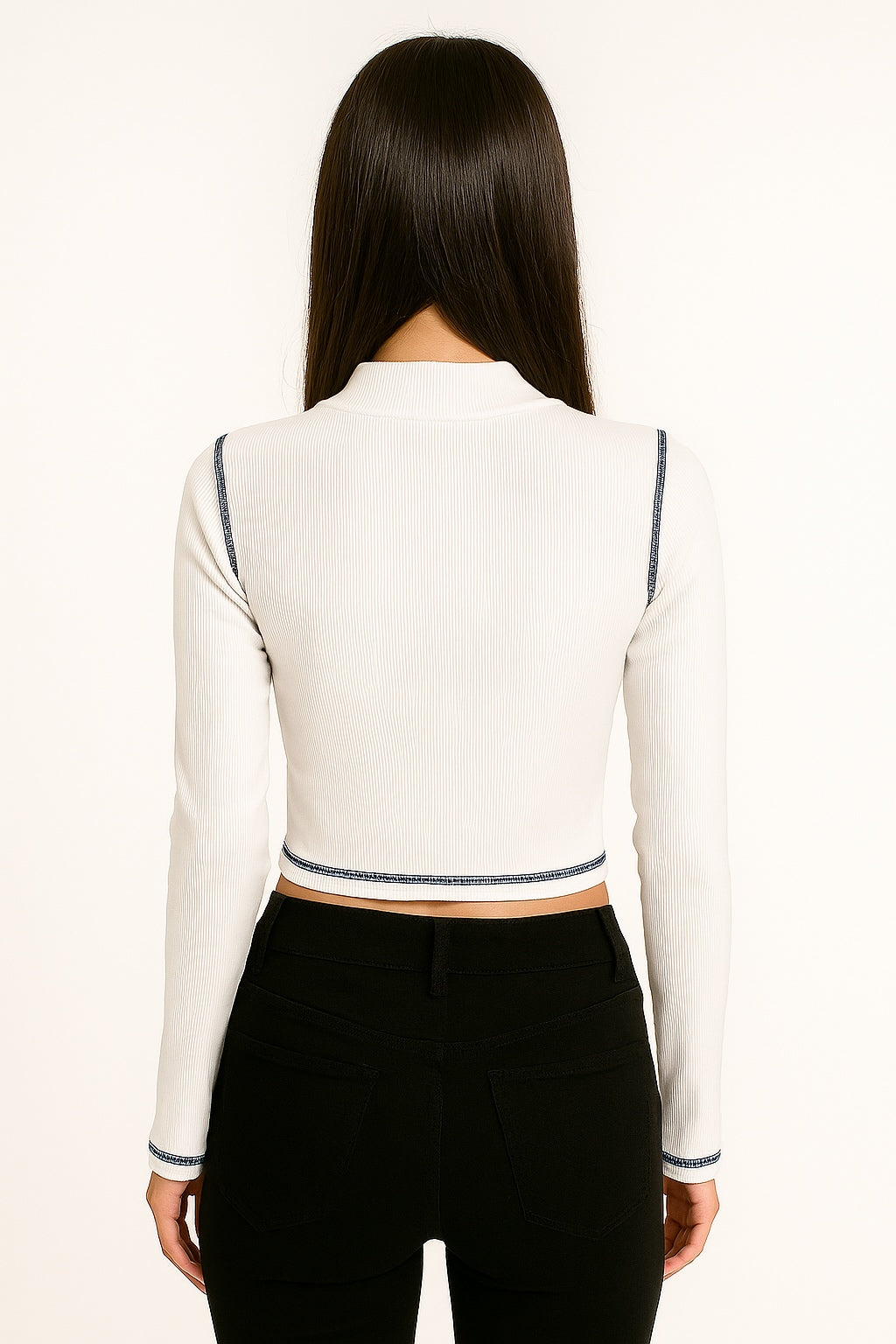 off-white ripped zipper