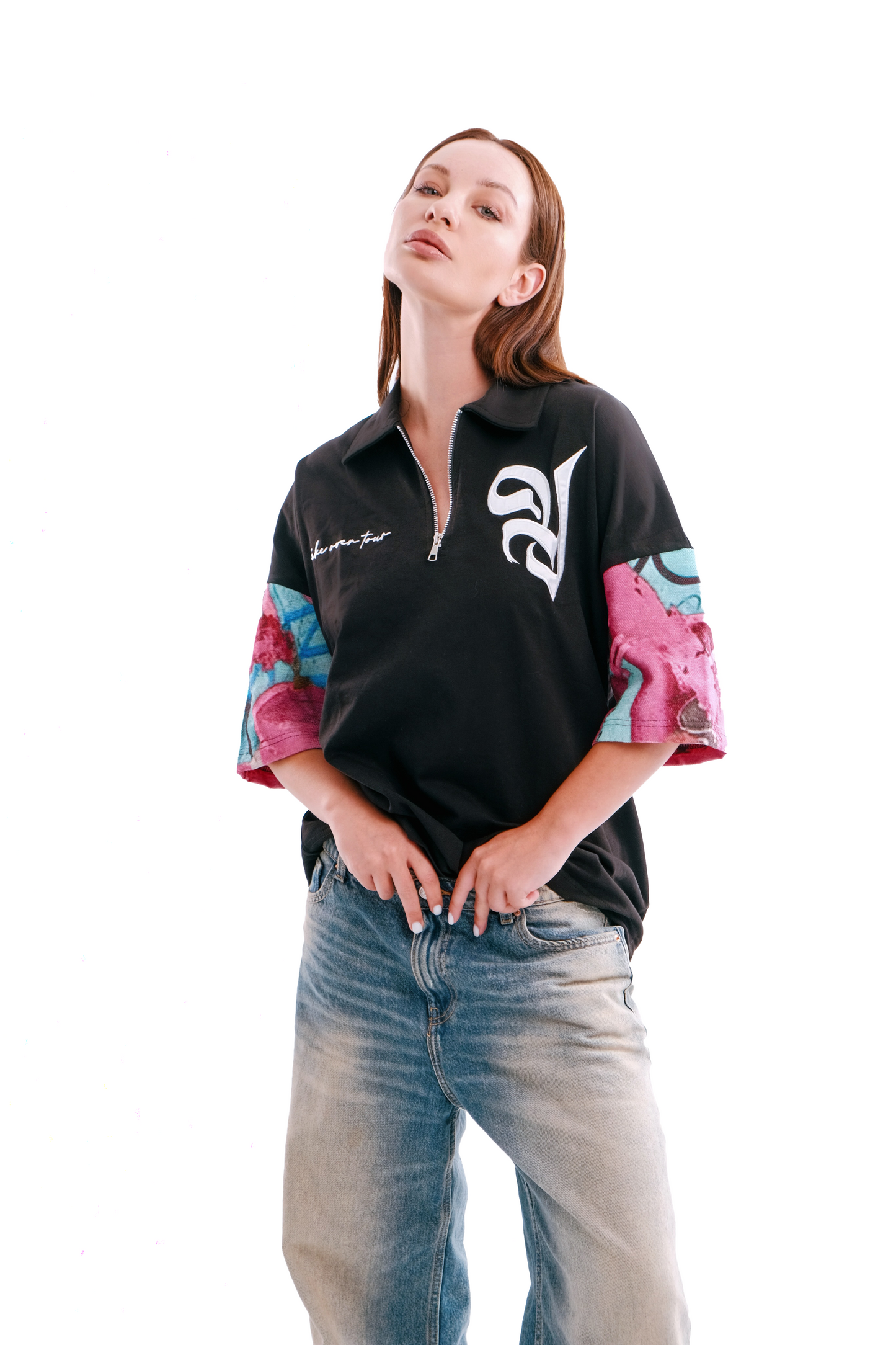 MONACO BLACK T-SHIRT