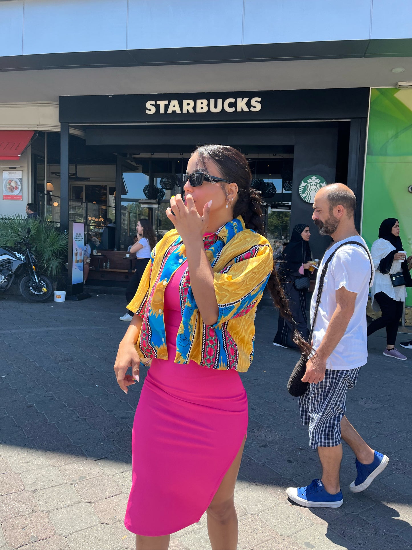 SUN LOVER CROPPED SHIRT