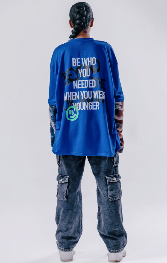 COBALT BLUE TEE
