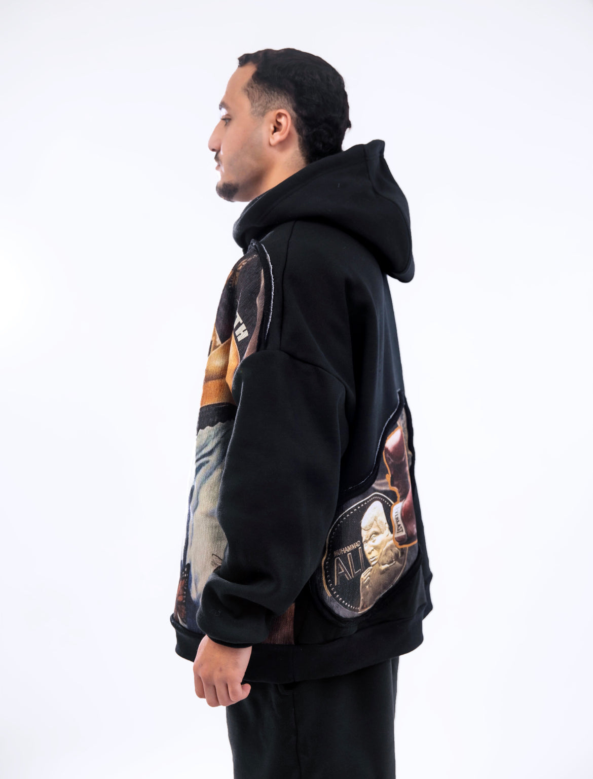 BLACK G.O.A.T HOODIE