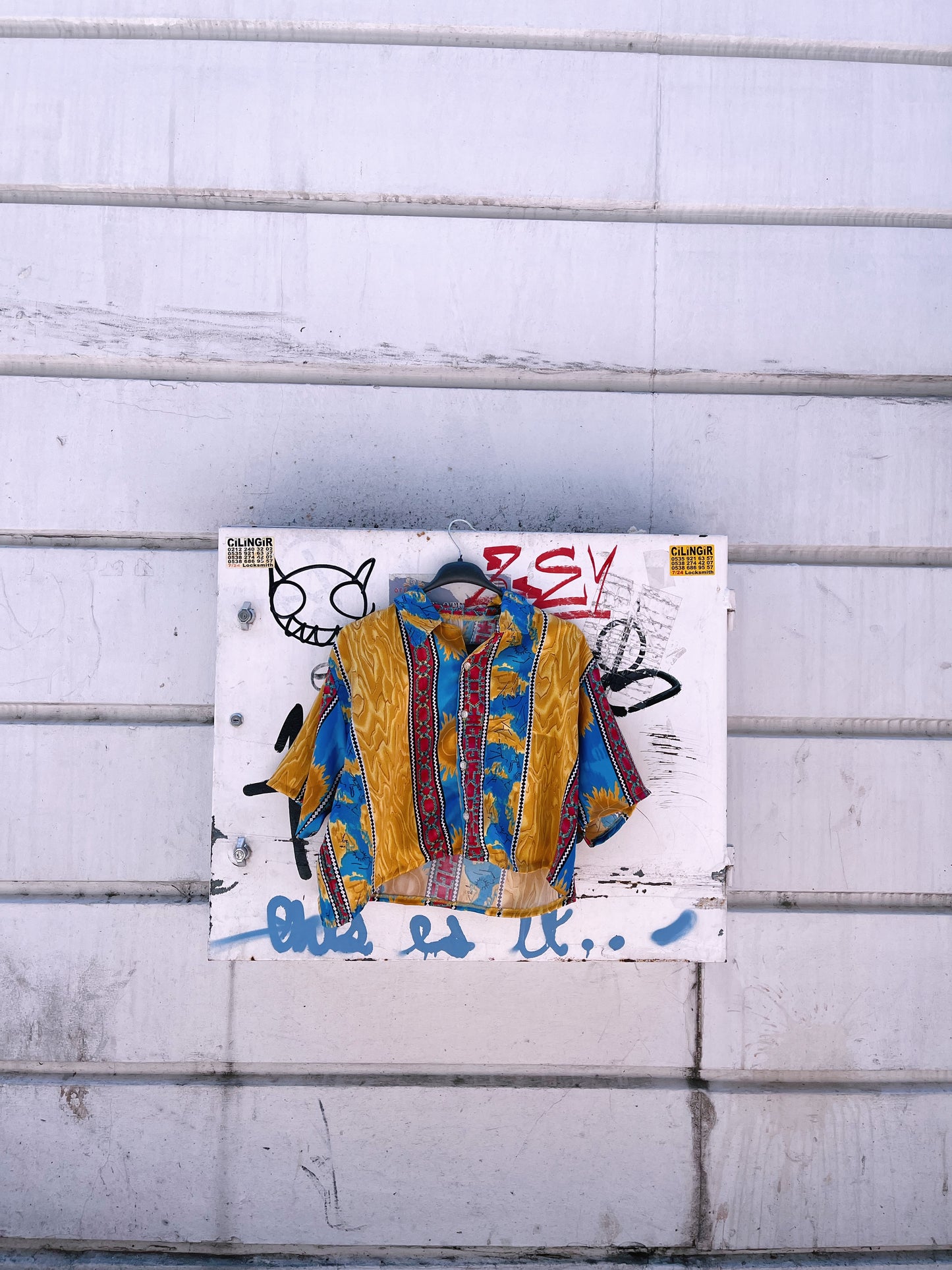 SUN LOVER CROPPED SHIRT