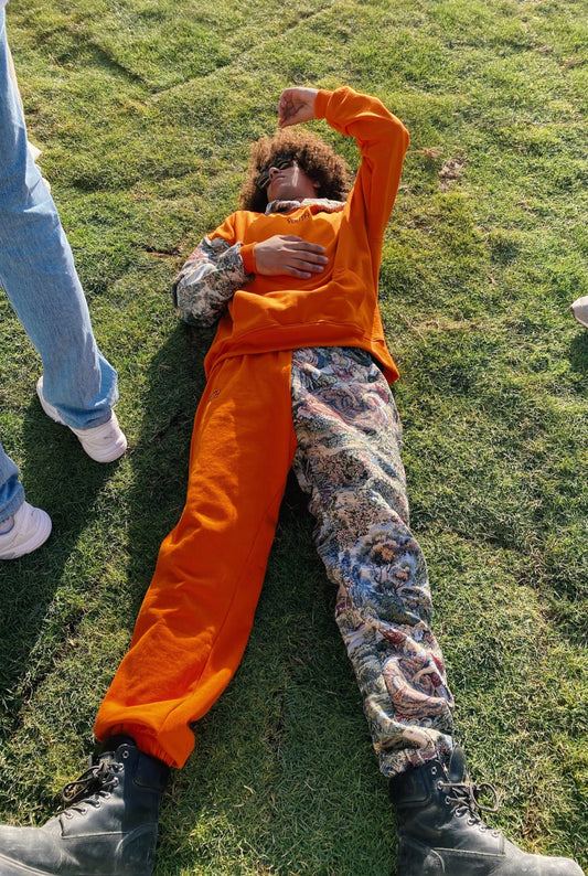 HALF AND HALF sweatpants